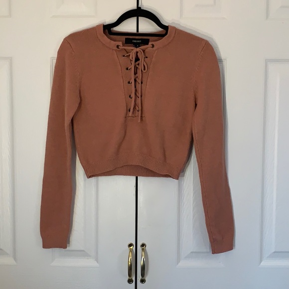 2 FOR $10 Forever 21 Cropped Sweater ❤️ - Picture 1 of 4